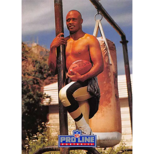 1991 Pro Line Portraits #295 Eric Martin EX-NM New Orleans Saints Football Card - Football Card Single