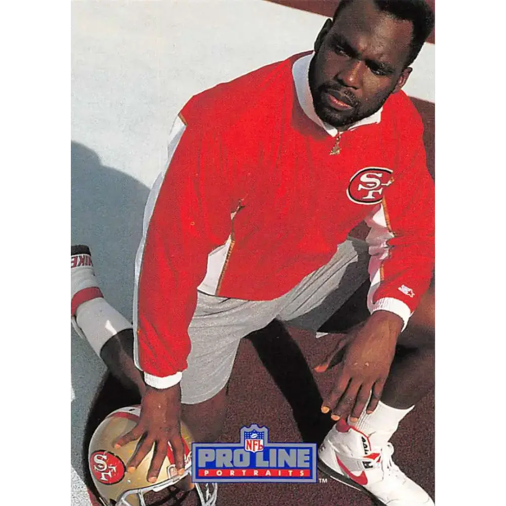 1991 Pro Line Portraits #298 Guy McIntyre EX-NM San Francisco 49ers Football Card - Football Card Single