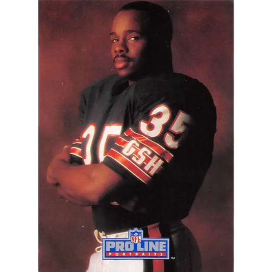 1991 Pro Line Portraits #3 Neal Anderson EX-NM Chicago Bears Football Card - Football Card Single