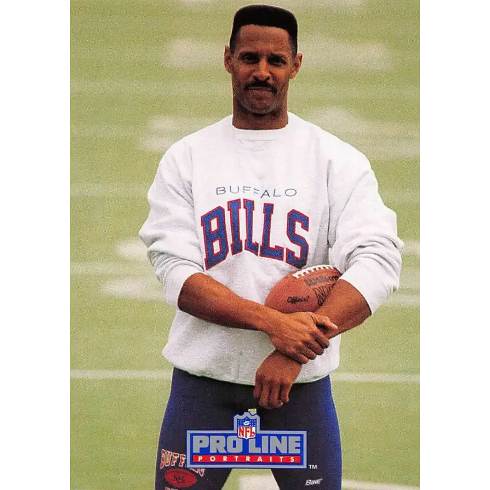 1991 Pro Line Portraits #31 James Lofton EX-NM Buffalo Bills Football Card - Football Card Single