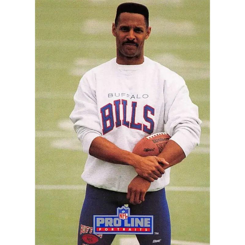 1991 Pro Line Portraits #31 James Lofton EX-NM Buffalo Bills Football Card - Football Card Single