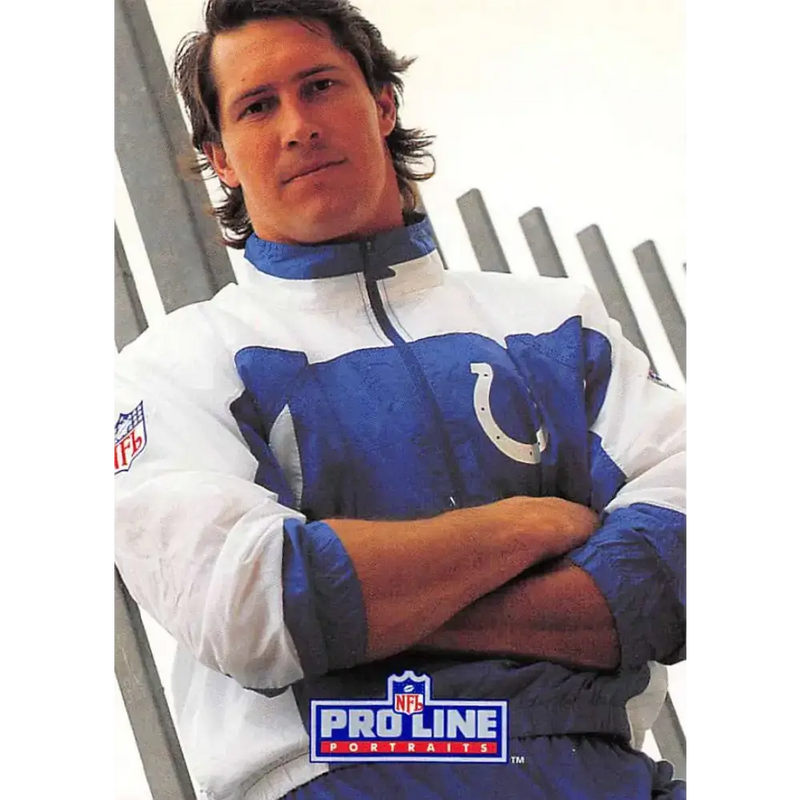1991 Pro Line Portraits #39 Duane Bickett EX-NM Indianapolis Colts Football Card - Football Card Single