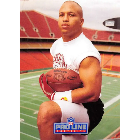 1991 Pro Line Portraits #40 Barry Word EX-NM Kansas City Chiefs Football Card - Football Card Single