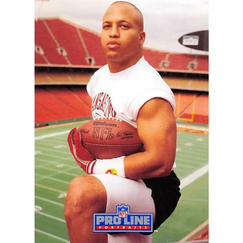 1991 Pro Line Portraits #40 Barry Word EX-NM Kansas City Chiefs Football Card - Football Card Single