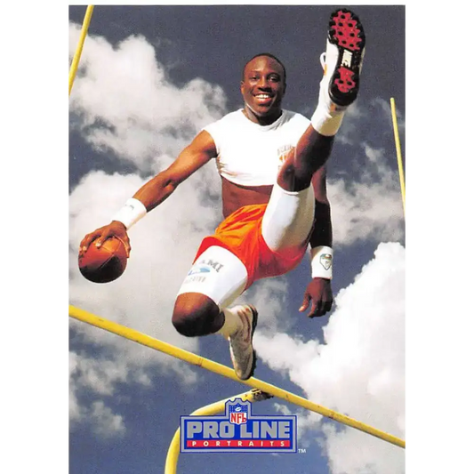 1991 Pro Line Portraits #44 Randal Hill EX-NM RC Rookie Miami Dolphins Football Card - Football Card Single