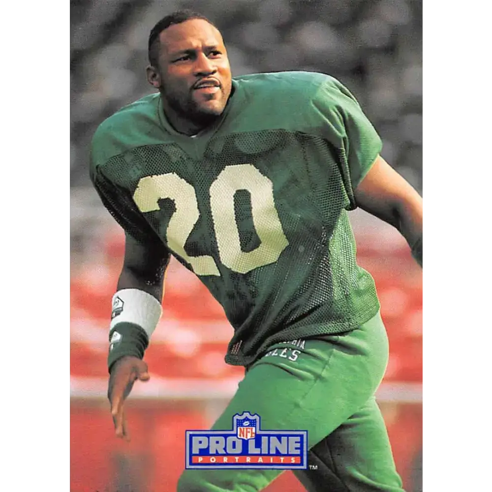 1991 Pro Line Portraits #48 Andre Waters EX-NM Philadelphia Eagles Football Card - Football Card Single