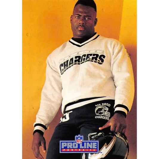 1991 Pro Line Portraits #51 Marion Butts EX-NM San Diego Chargers Football Card - Football Card Single