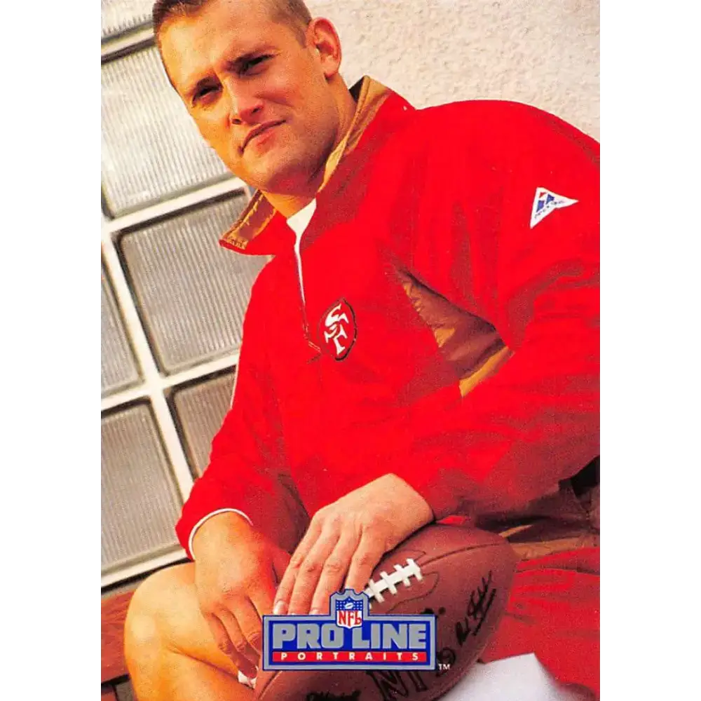 1991 Pro Line Portraits #52 Tom Rathman EX-NM San Francisco 49ers Football Card - Football Card Single