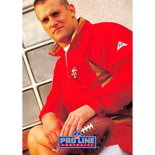 1991 Pro Line Portraits #52 Tom Rathman EX-NM San Francisco 49ers Football Card - Football Card Single