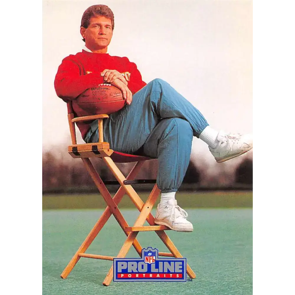 1991 Pro Line Portraits #56 Joe Theismann EX-NM Washington Redskins Football Card - Football Card Single