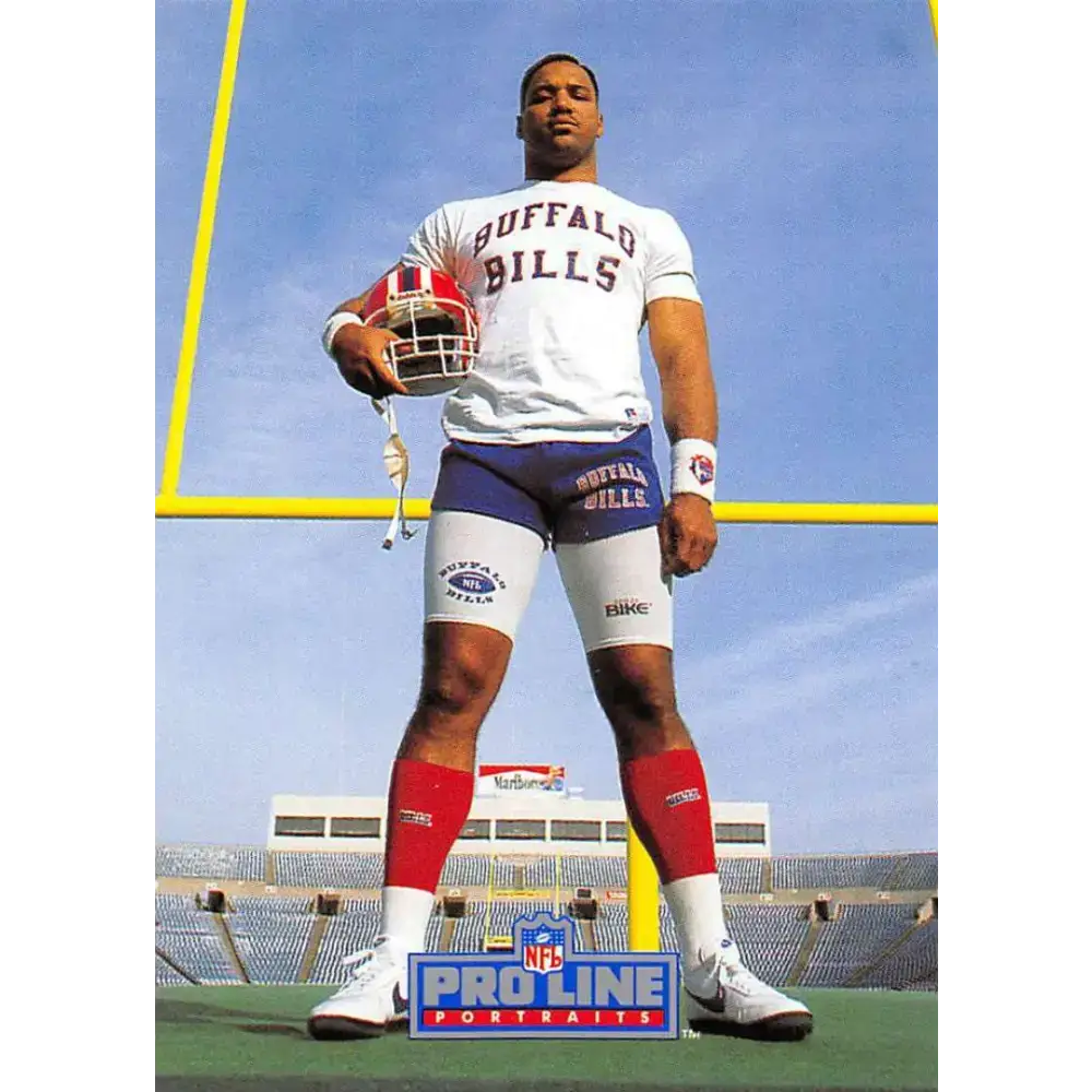1991 Pro Line Portraits #59 Cornelius Bennett EX-NM Buffalo Bills Football Card - Football Card Single