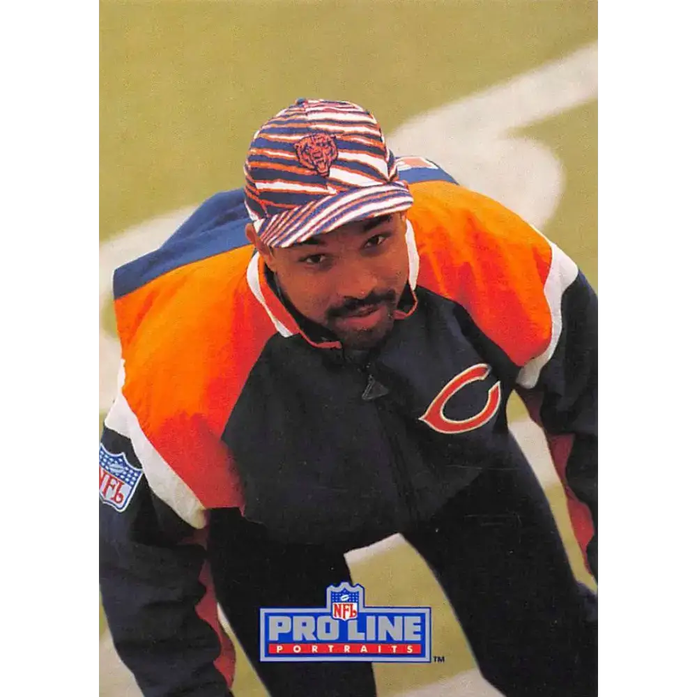 1991 Pro Line Portraits #60 Mark Carrier EX-NM Chicago Bears Football Card - Football Card Single