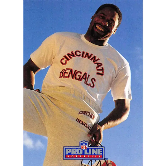1991 Pro Line Portraits #61 Rodney Holman EX-NM Cincinnati Bengals Football Card - Football Card Single