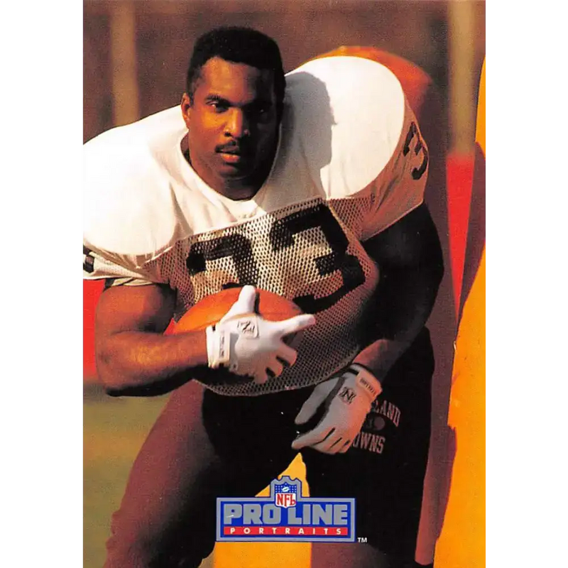 1991 Pro Line Portraits #62 Leroy Hoard EX-NM Cleveland Browns Football Card - Football Card Single