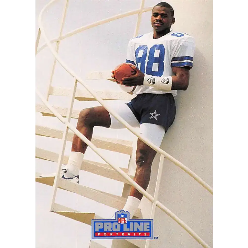 1991 Pro Line Portraits #63 Michael Irvin EX-NM Dallas Cowboys Football Card - Football Card Single