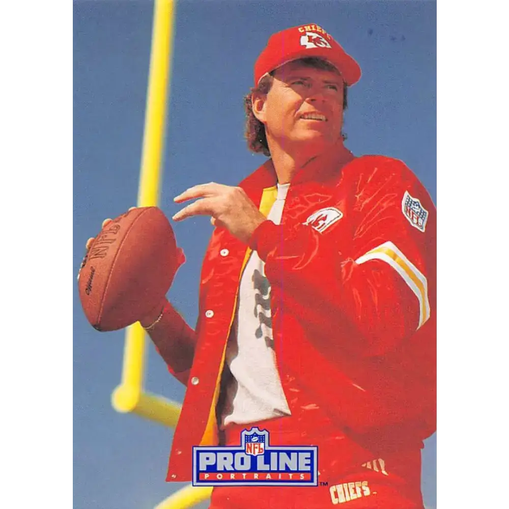 1991 Pro Line Portraits #69 Steve DeBerg EX-NM Kansas City Chiefs Football Card - Football Card Single