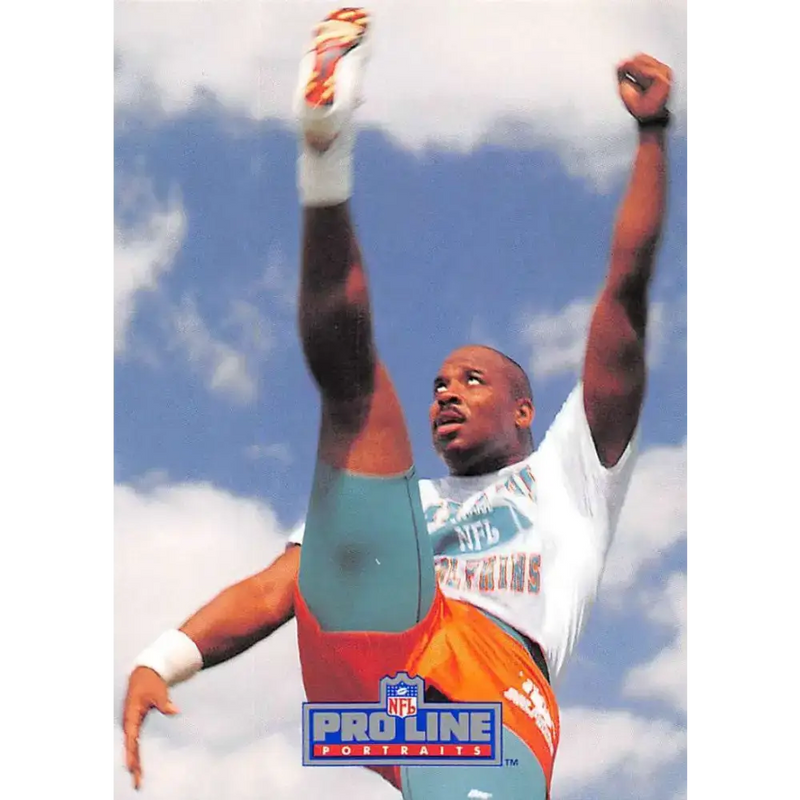 1991 Pro Line Portraits #72 Reggie Roby EX-NM Miami Dolphins Football Card - Football Card Single
