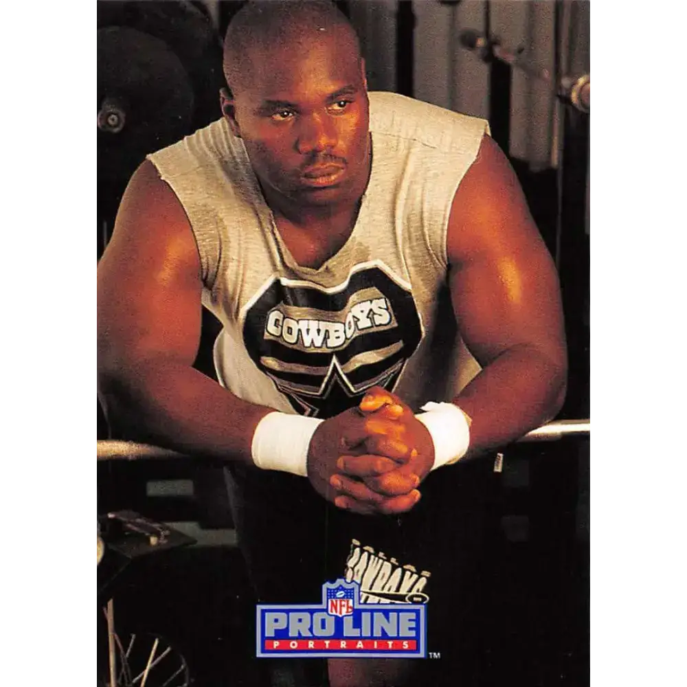 1991 Pro Line Portraits #75 Russell Maryland EX-NM RC Rookie Dallas Cowboys Football Card - Football Card Single
