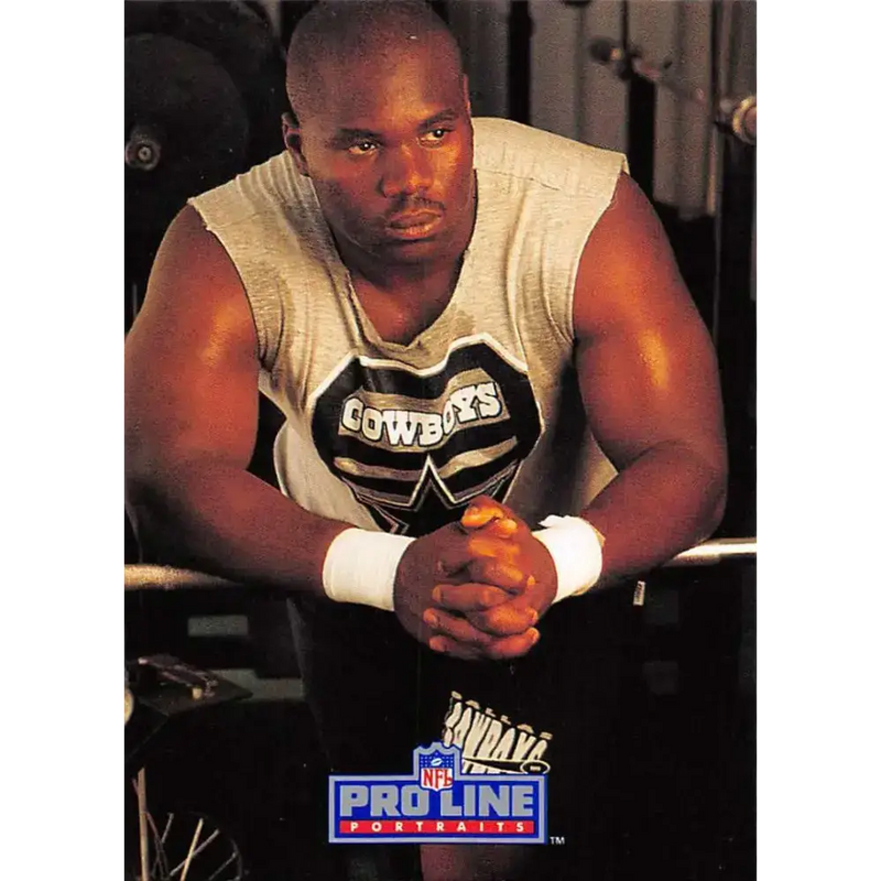 1991 Pro Line Portraits #75 Russell Maryland EX-NM RC Rookie Dallas Cowboys Football Card - Football Card Single