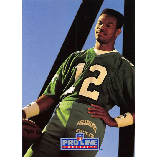 1991 Pro Line Portraits #77 Randall Cunningham EX-NM Philadelphia Eagles Football Card - Football Card Single