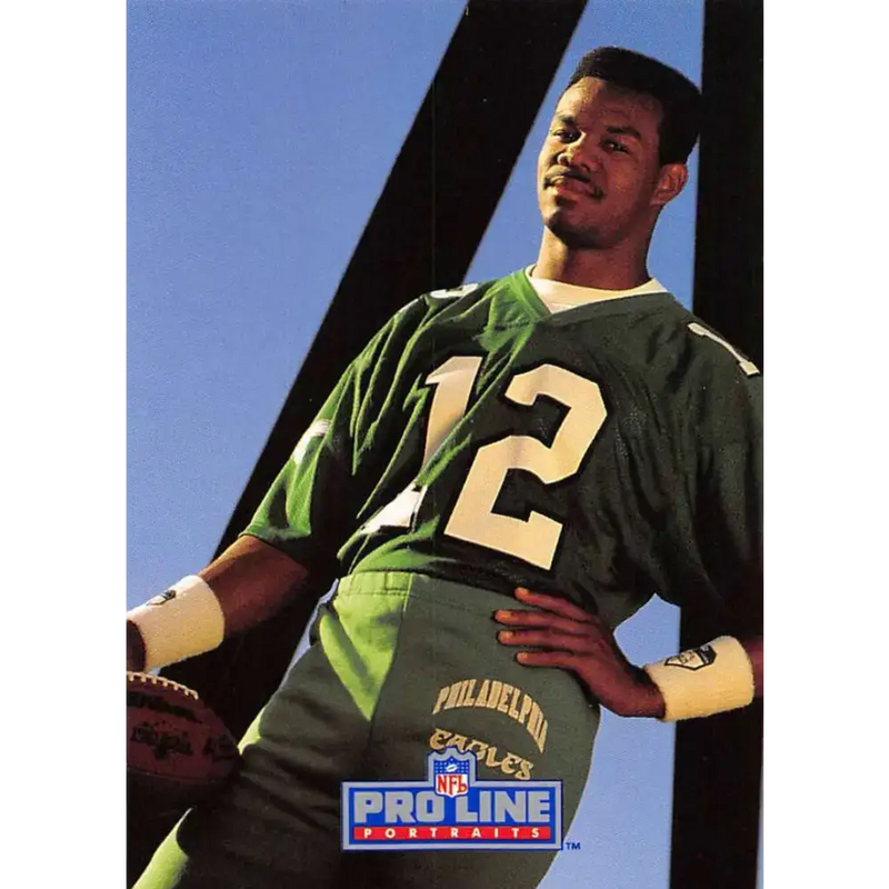 1991 Pro Line Portraits #77 Randall Cunningham EX-NM Philadelphia Eagles Football Card - Football Card Single