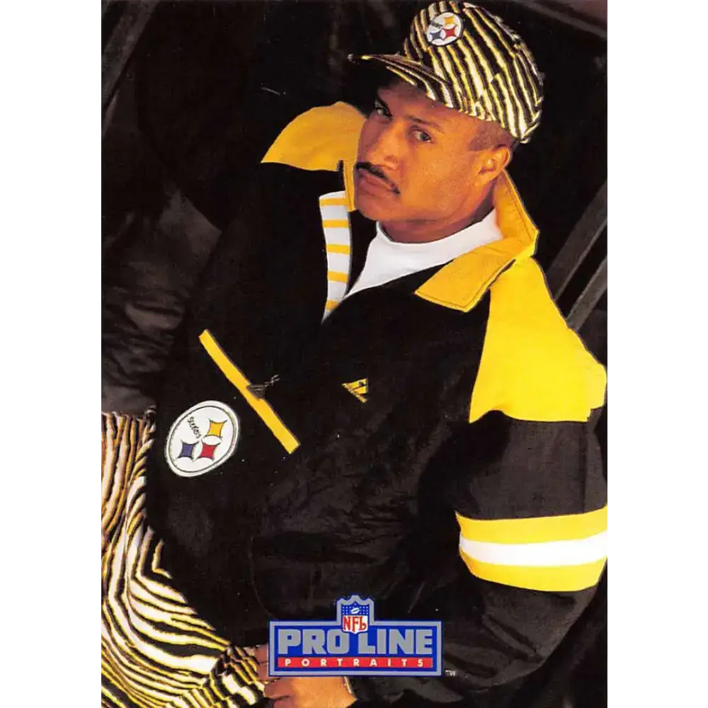 1991 Pro Line Portraits #79 Carnell Lake EX-NM Pittsburgh Steelers Football Card - Football Card Single