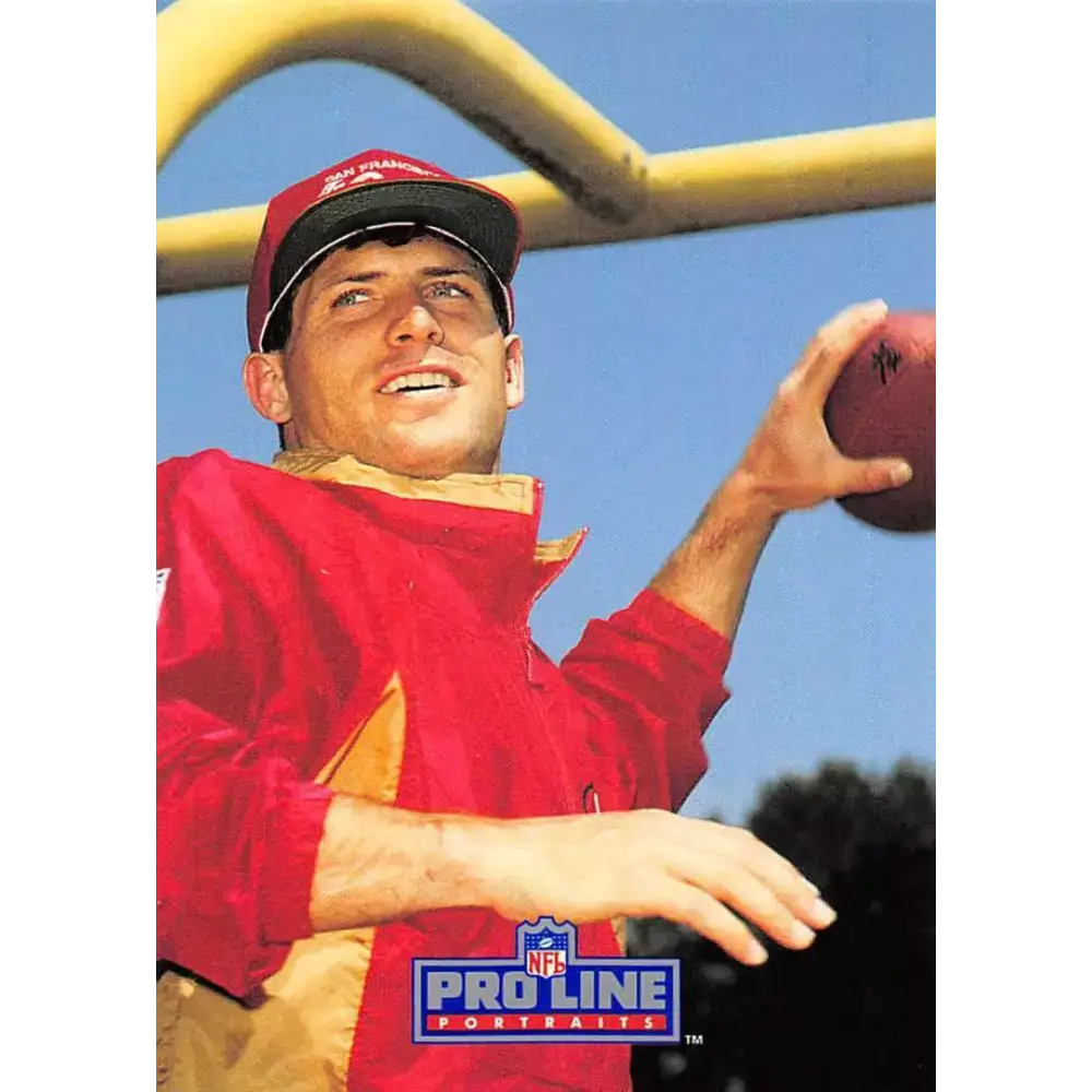 1991 Pro Line Portraits #8 Steve Young EX-NM San Francisco 49ers Football Card - Football Card Single