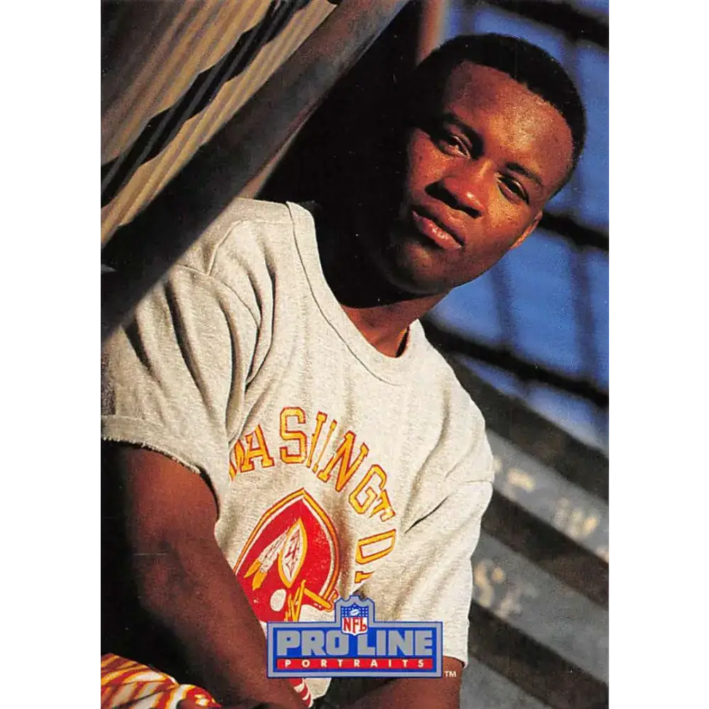 1991 Pro Line Portraits #84 Ricky Sanders EX-NM Washington Redskins Football Card - Football Card Single