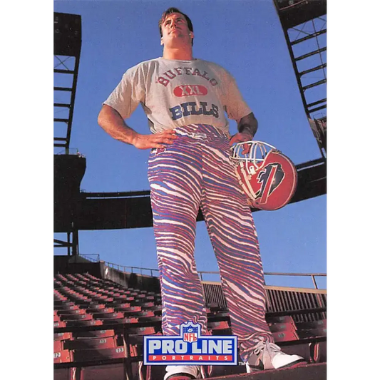 1991 Pro Line Portraits #88 Shane Conlan EX-NM Buffalo Bills Football Card - Football Card Single