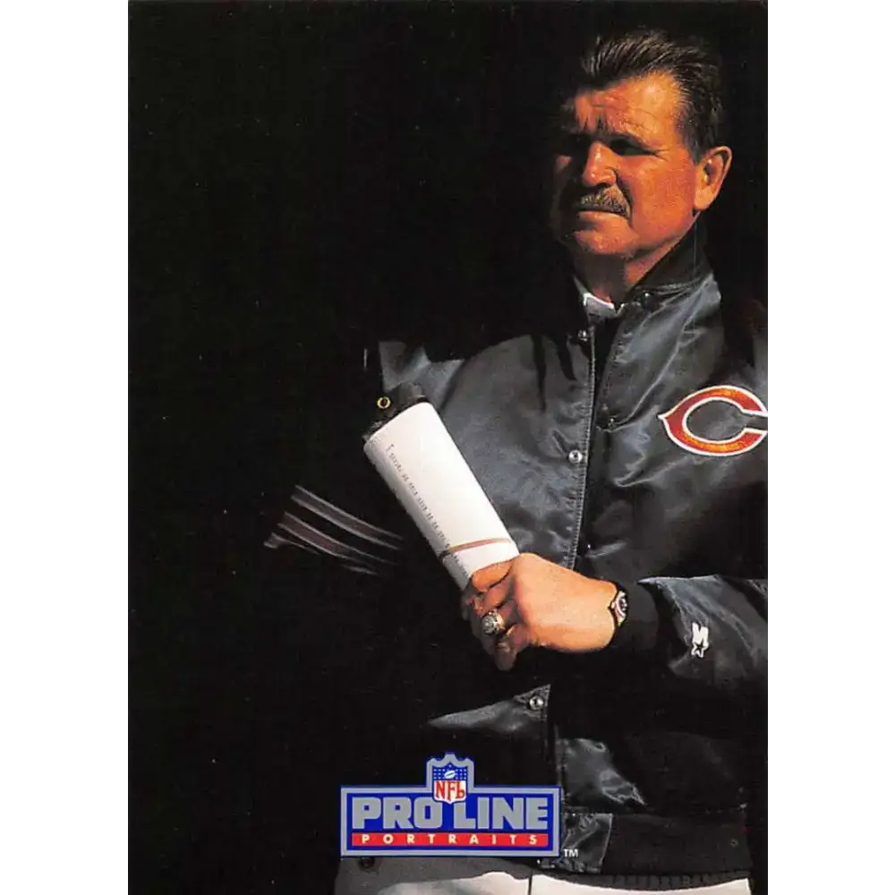 1991 Pro Line Portraits #89 Mike Ditka EX-NM Chicago Bears Football Card - Football Card Single