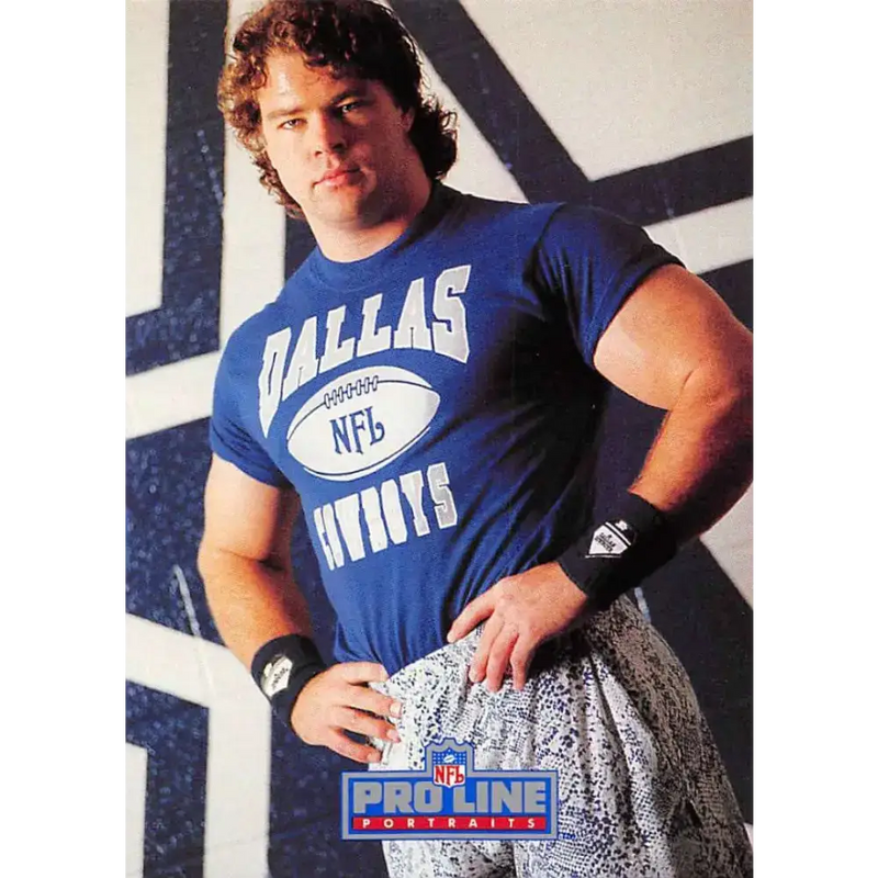 1991 Pro Line Portraits #93 Danny Noonan EX-NM Dallas Cowboys Football Card - Football Card Single