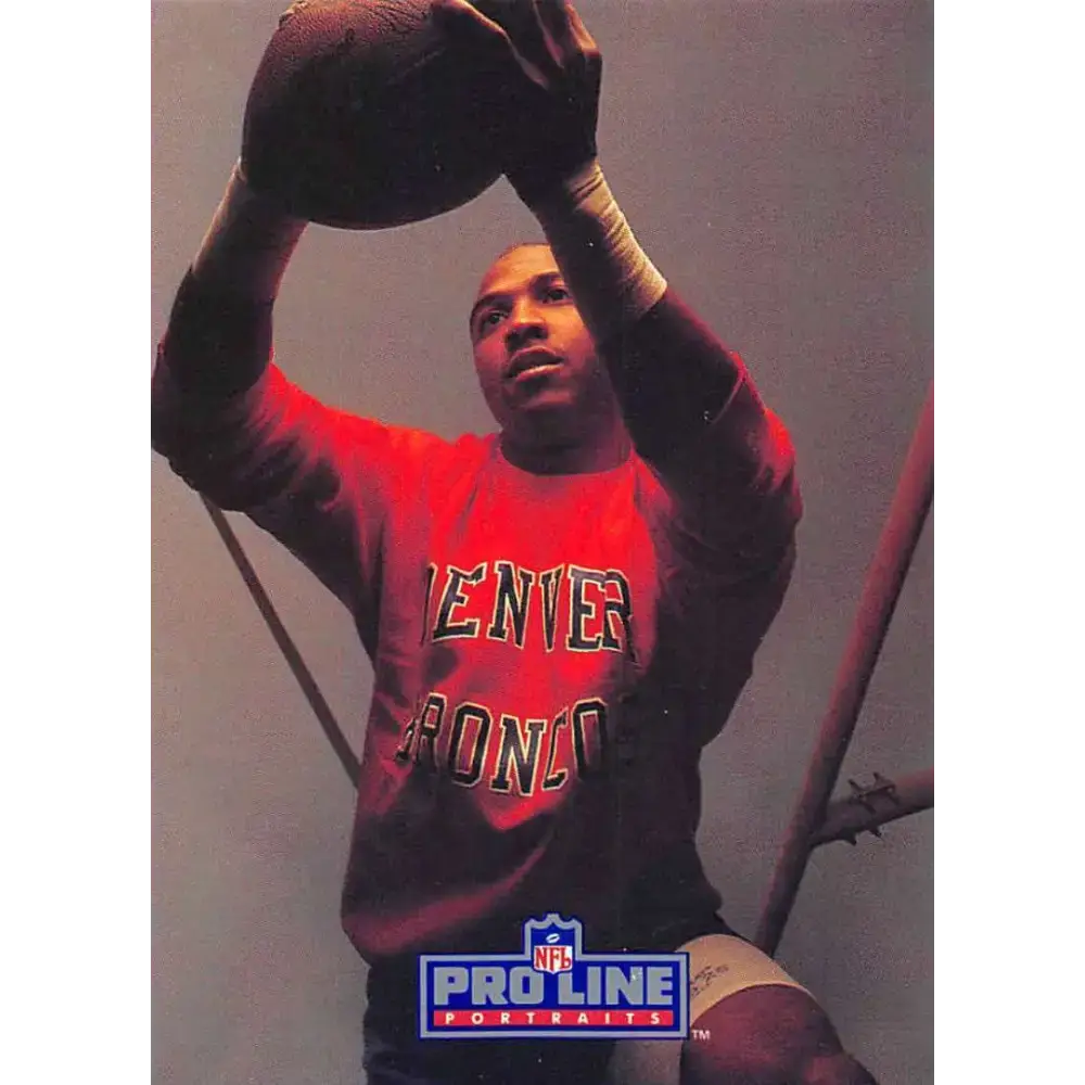 1991 Pro Line Portraits #94 Mark Jackson EX-NM Denver Broncos Football Card - Football Card Single