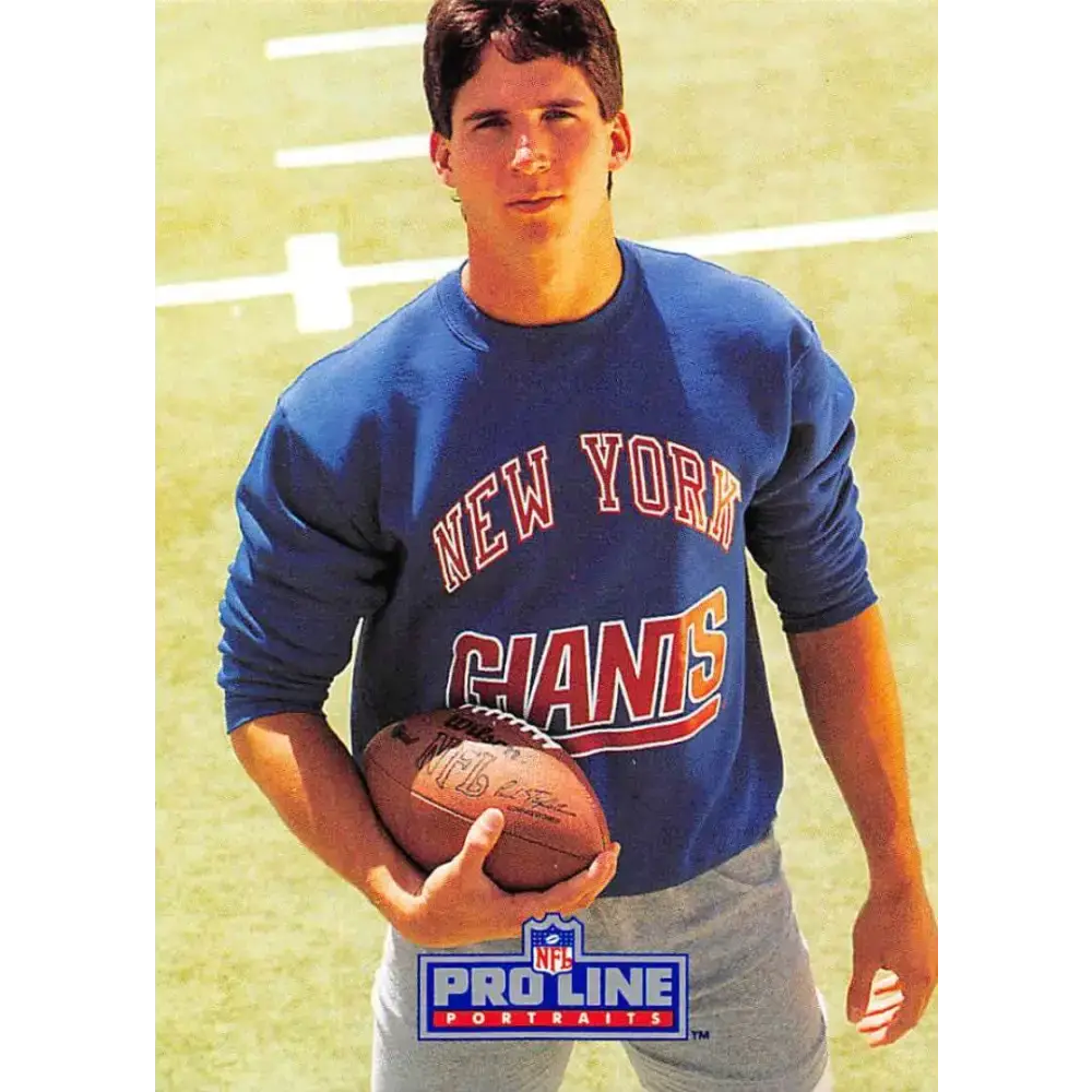 1991 Pro Line Portraits #96 Ed McCaffrey EX-NM RC Rookie New York Giants Football Card