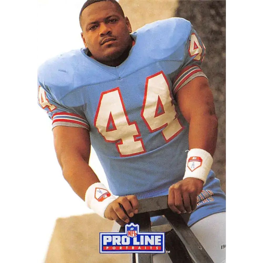 1991 Pro Line Portraits #97 Lorenzo White EX-NM Houston Oilers Football Card - Football Card Single