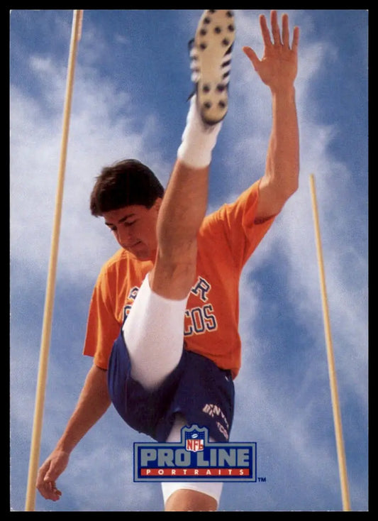 1991 Pro Line Portraits David Treadwell 123 Denver Broncos NM - Football Card Single
