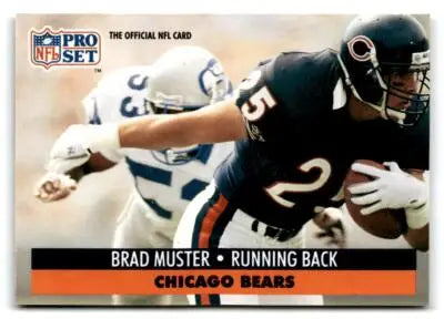 1991 Pro Set #105 Brad Muster - Football Card Single