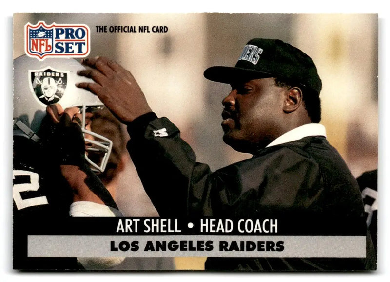 1991 Pro Set #198 Art Shell - Football Card Single