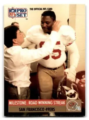 1991 Pro Set #26 San Francisco 49ers - Football Card Single