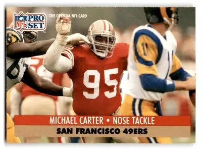 1991 Pro Set #290 Michael Carter - Football Card Single