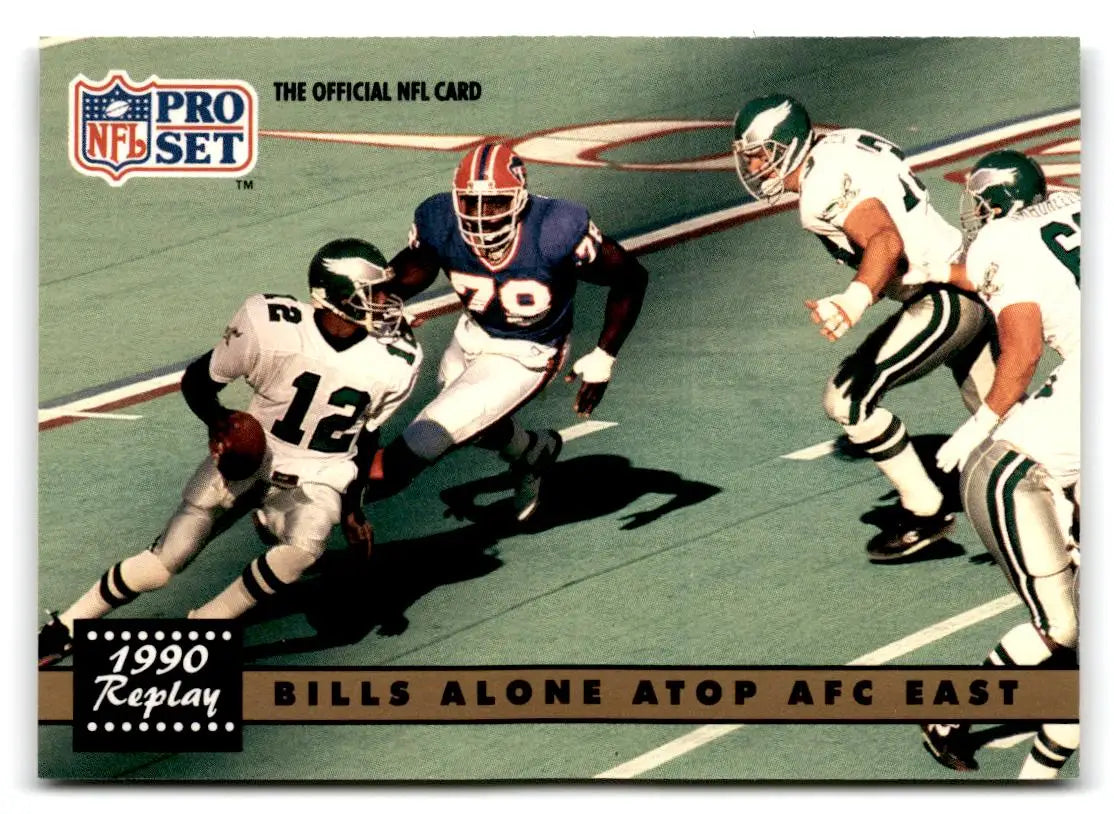 1991 Pro Set #334b Bills Alone Atop AFC East - Football Card Single