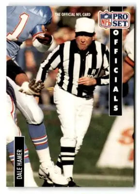 1991 Pro Set #362 Dale Hamer - Football Card Single