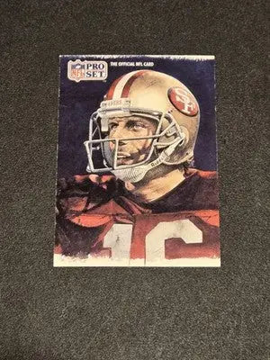 1991 Pro Set #387 Joe Montana - Football Card Single