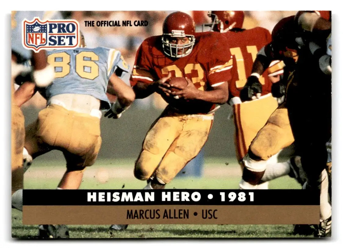 1991 Pro Set #45 Marcus Allen - Football Card Single