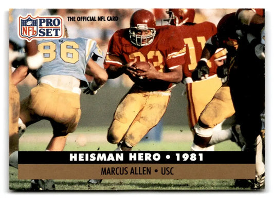 1991 Pro Set #45 Marcus Allen - Football Card Single