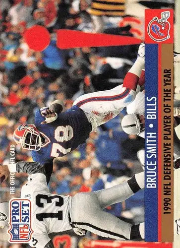 1991 Pro Set #6 Bruce Smith NM Near Mint Bills ID:23513 - Football Card Single