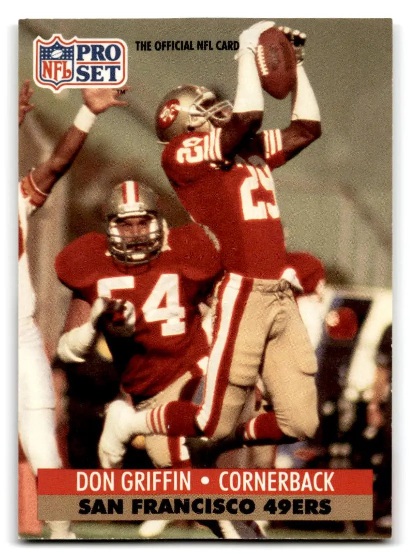 1991 Pro Set #650 Don Griffin - Football Card Single
