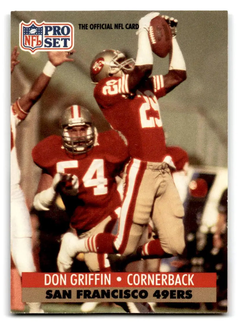 1991 Pro Set #650 Don Griffin - Football Card Single