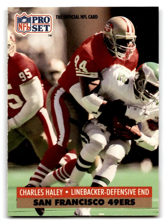 1991 Pro Set #651 Charles Haley - Football Card Single