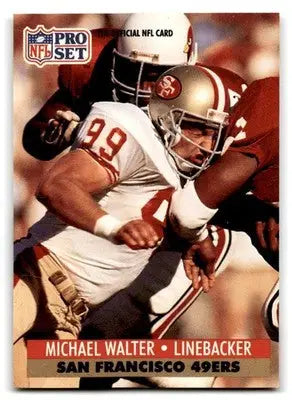 1991 Pro Set #656 Michael Walter - Football Card Single