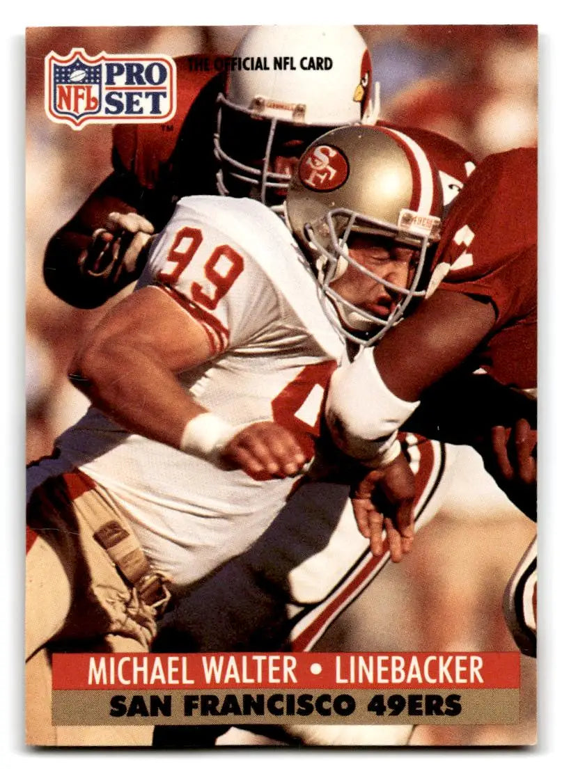 1991 Pro Set #656 Michael Walter - Football Card Single